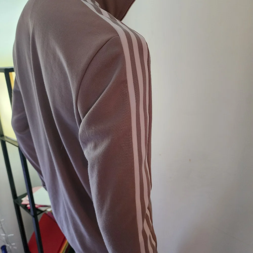 Adidas Originals A9 Adicolor Classics  Track Jacket Men’s Size Medium Taupe - Picture 8 of 10